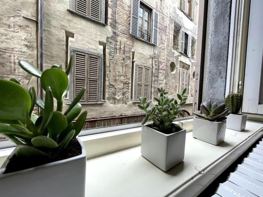 Tower Gombito'S Apartment Bergamo Exterior foto
